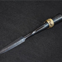 Dasheng Tea Knife — Pattern Steel &amp; Copper image preview