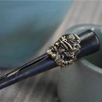 Dasheng Tea Knife — Pattern Steel &amp; Copper image preview