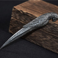 All-Metal Parrot Tea Knife — No. 45 Steel, Gift Box image preview
