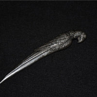 All-Metal Parrot Tea Knife — No. 45 Steel, Gift Box image preview