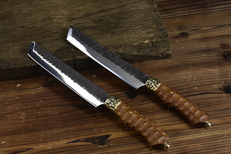 Fish Fillet Knife with Rosewood Handle — 7Cr17Mov Steel