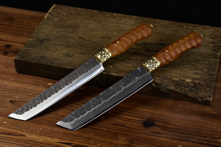 Fish Fillet Knife with Rosewood Handle — 7Cr17Mov Steel