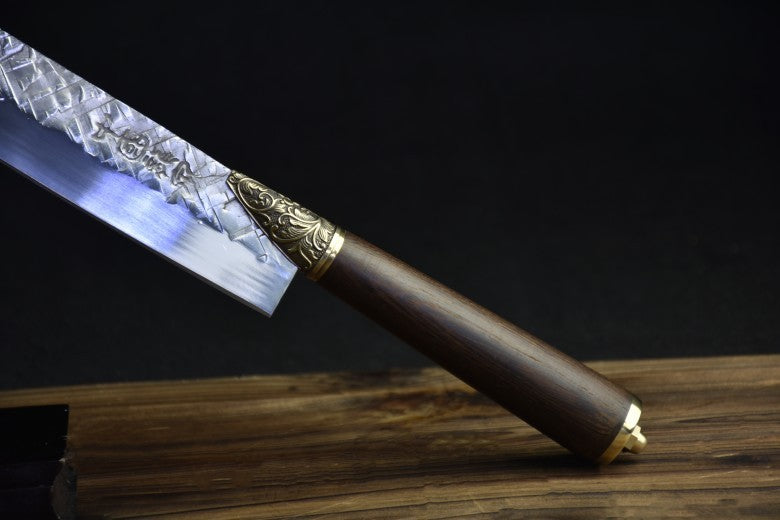 Taiping Wealth Premium Silver Raw Fish Knife