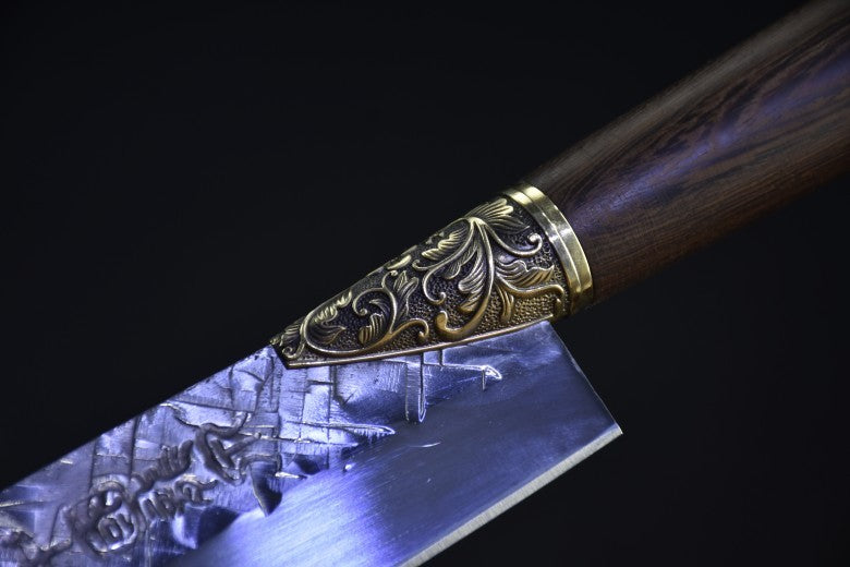 Taiping Wealth Premium Silver Raw Fish Knife