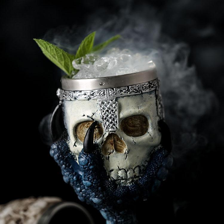 D&D Skull Goblet with Stainless Steel Lining