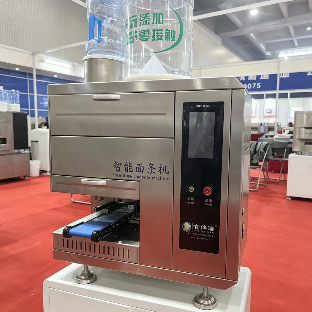 Commercial Automatic Fresh Noodle Machine — Stainless Steel