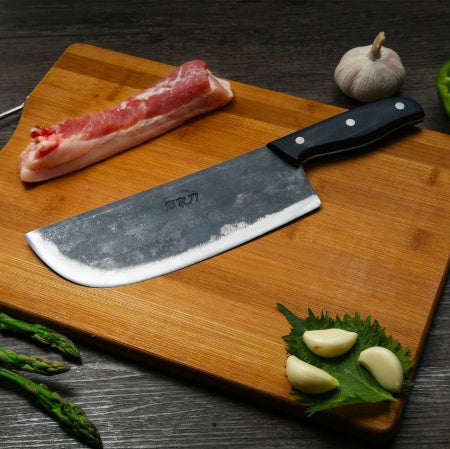 Hand-Forged Carbon Steel Boning Machete