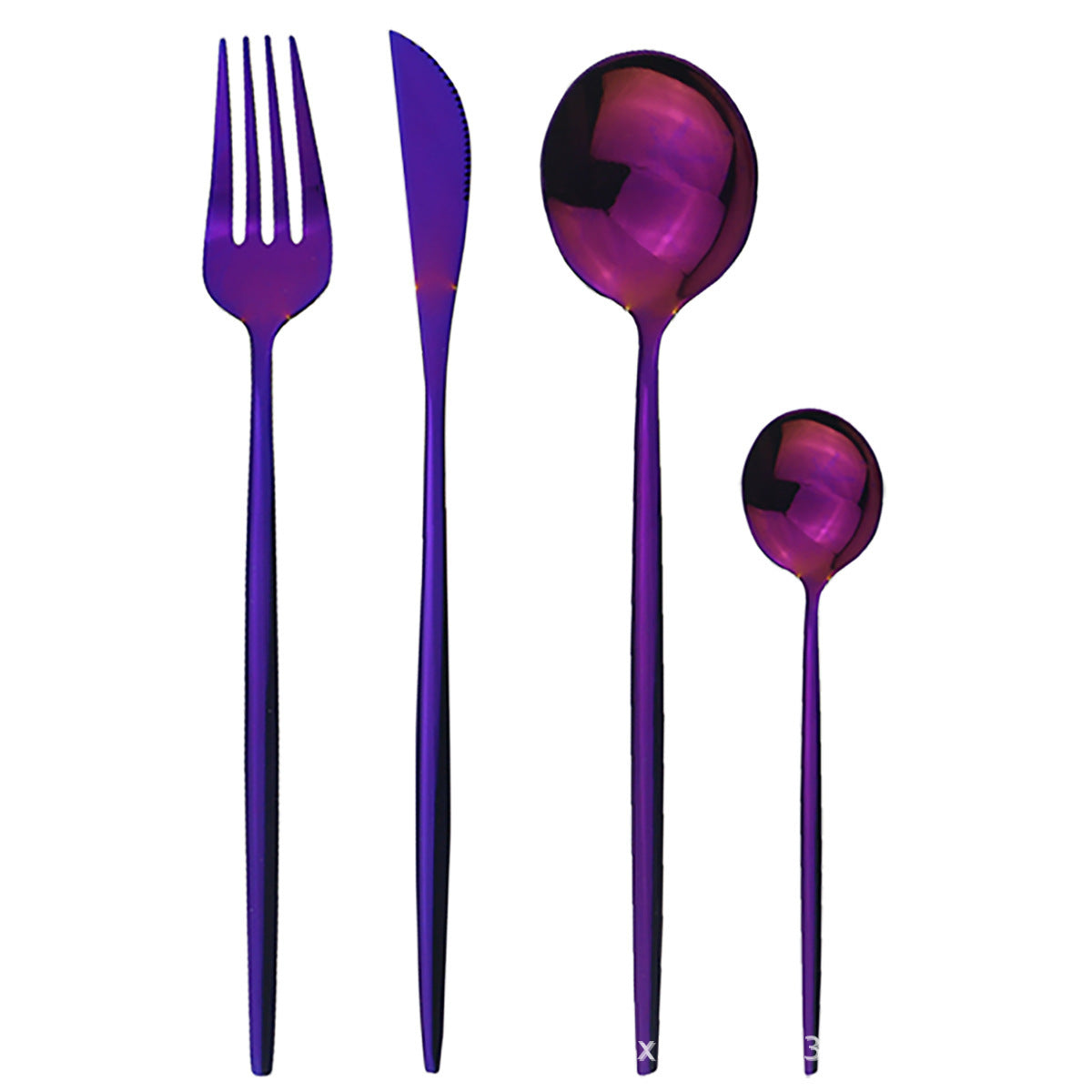 Stainless Steel Cutlery Set - 24 Pieces