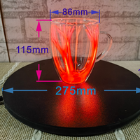Plasma Ball Glasses Set — Touch-Reactive Luminous Cups (Set of 3) image preview