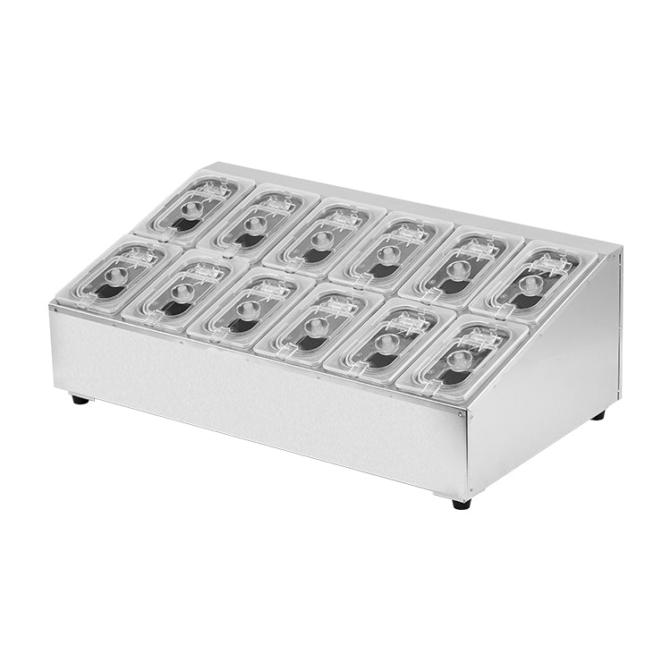 Stainless Steel Seasoning Dispenser — Reusable Bar & Restaurant Caddy