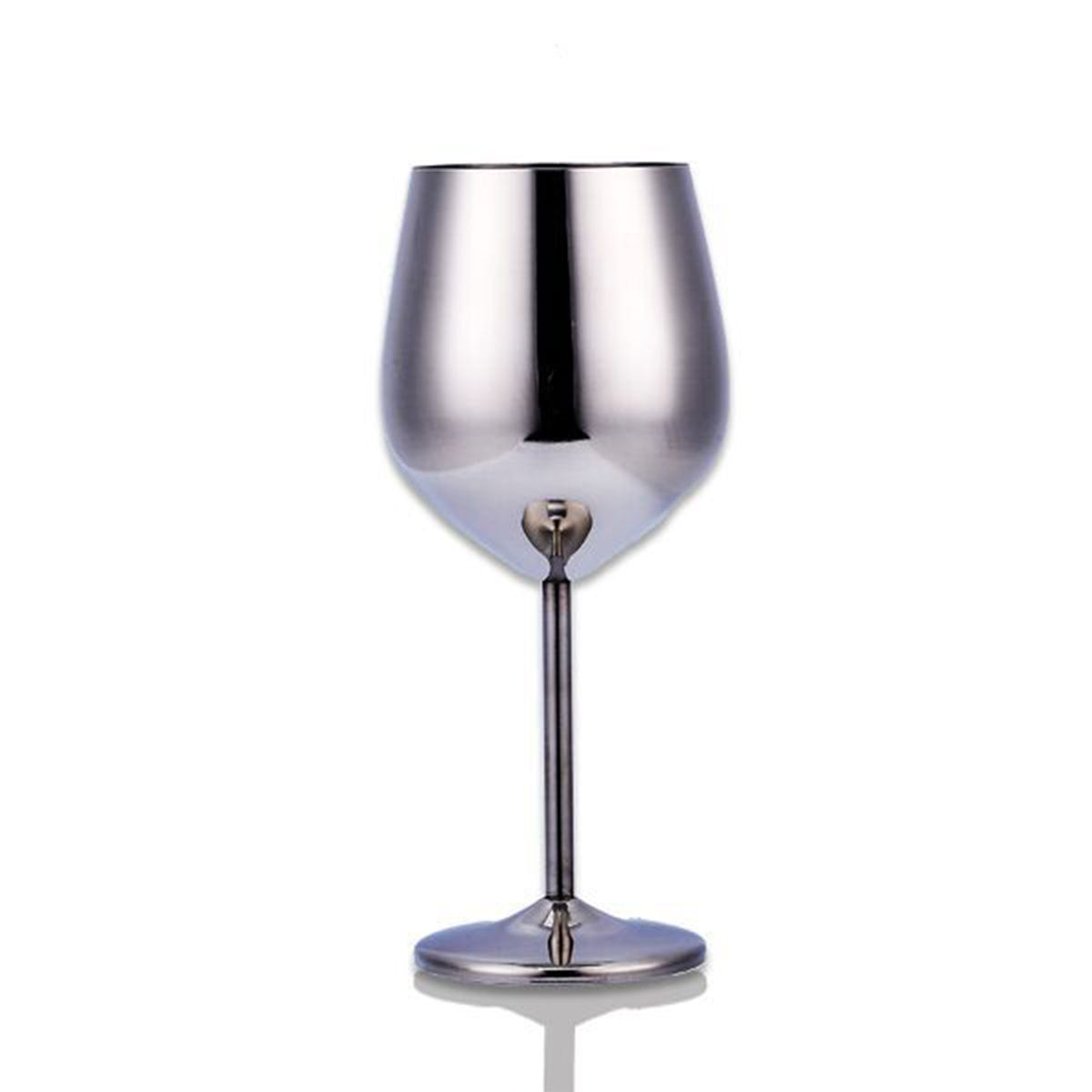Luxury Stainless Steel Wine Glass - Various Finishes