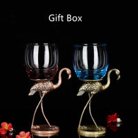 Limited Edition Iris and Crane Enamel Cocktail Glasses image preview