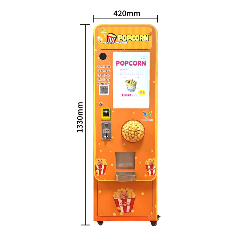 Commercial Touchscreen Popcorn Vending Machine