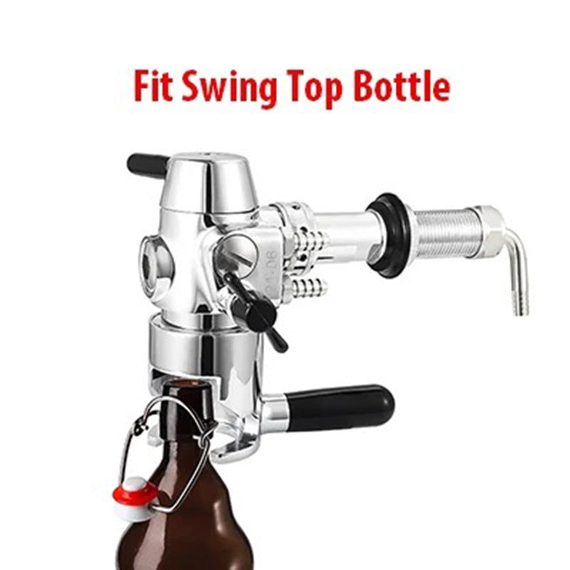 Manual Beer Bottle Filler with Defoamer