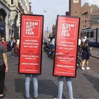 Portable Backpack LED Billboard — Double-Sided Light Box image preview