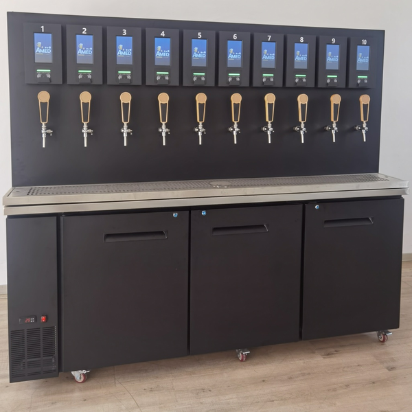 Automatic Self-Serve Beer Tap Vending Dispenser — 16-Keg