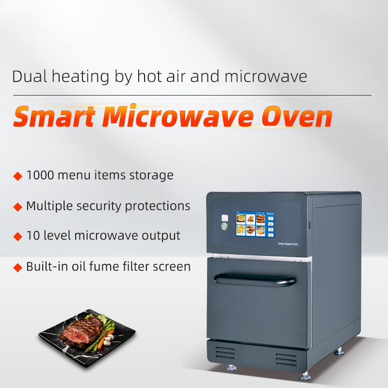 Commercial High-Speed Microwave Convection Speed Oven