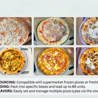 Commercial Pizza Vending Machine — 90-Second Bake, Outdoor 24/7 image preview