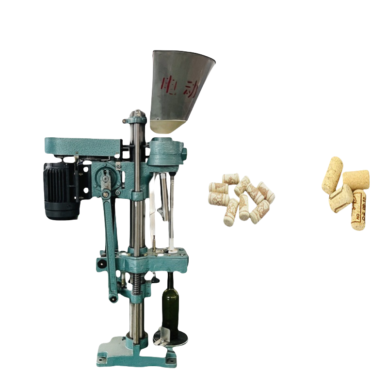 Semi-Automatic Wine Corking & Capping Machine