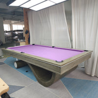Solid Walnut Slate Pool Table — American 7/8/9 ft image preview