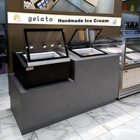 Countertop Gelato Display Freezer — 20 L Glass-Door Showcase image preview