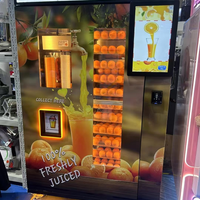 Automatic Fresh Orange Juice Vending Machine — Self-Cleaning, Refrigerated image preview