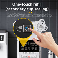 Commercial Cup Sealing Machine — Automatic for Plastic &amp; Paper Cups image preview