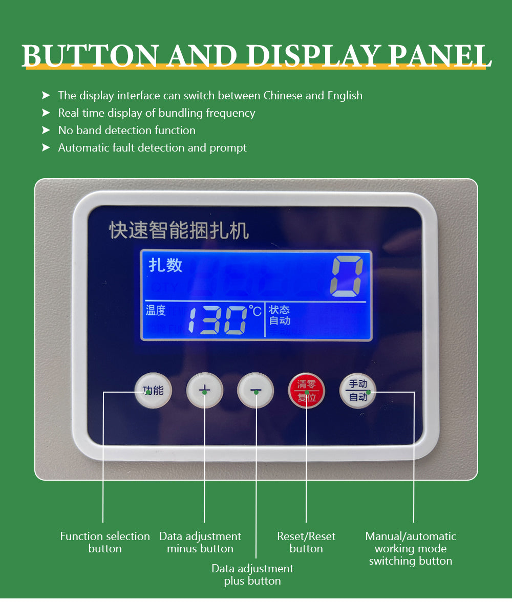 Automatic Tabletop Strapping Machine — PP/PET Banding