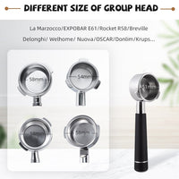 Bottomless Espresso Portafilter — Stainless Steel image preview