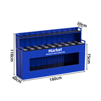 Commercial Wrought Iron Condiment Station — Self-Service Sauce Bar Counter image preview