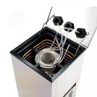 Water-Cooled Draft Beer Kegerator — 40L Stainless Steel image preview