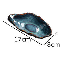Japanese Porcelain Oyster Plate — Irregular Shape, 3 Sizes image preview