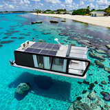 Prefab Floating Aluminum Houseboat — Modular Marine Villa