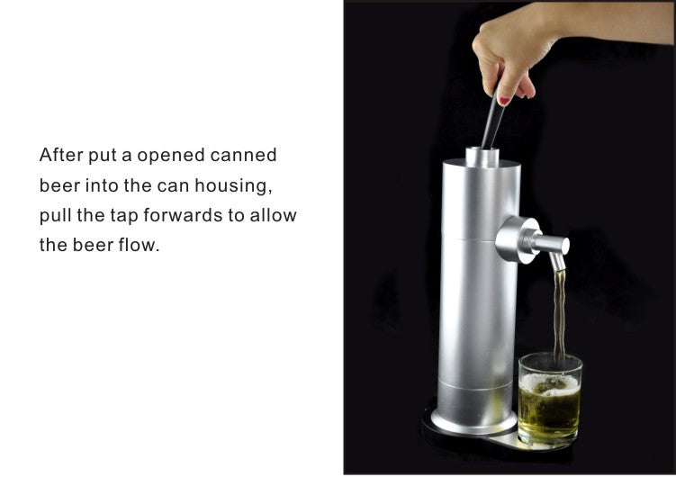 Ultrasonic Canned Beer Foamer & Dispenser
