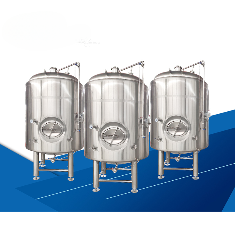 Bright Beer Tank — Jacketed 304 Stainless Storage Vessel