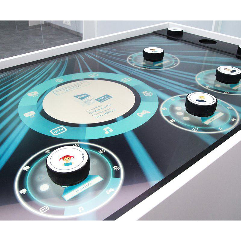 43" Interactive Touch Table with Object Recognition
