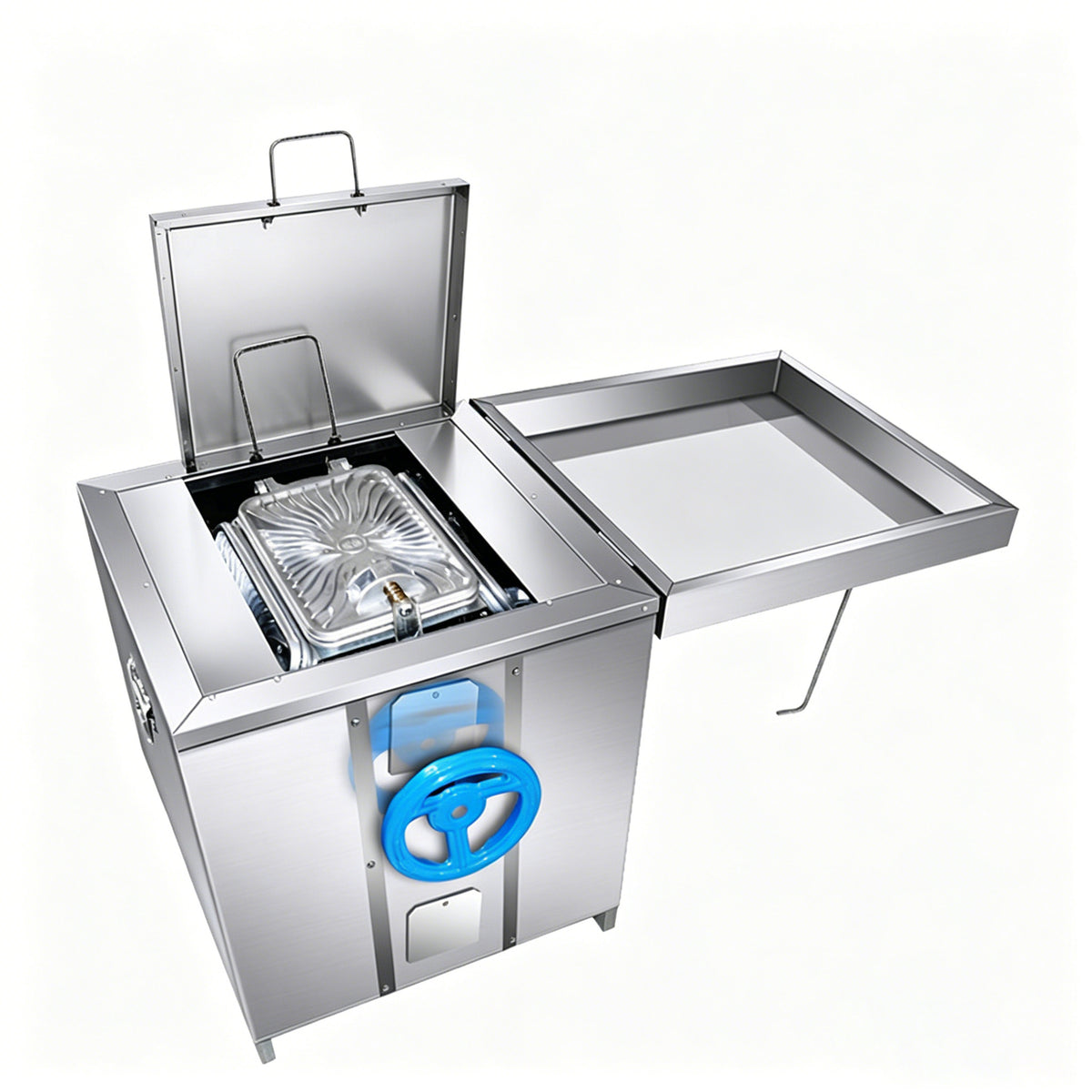 Commercial Automatic Egg Roll Maker — 6-Roll Gas