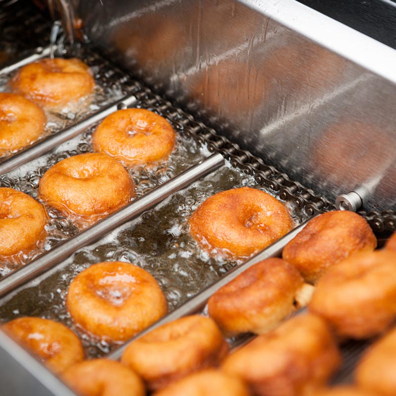 Commercial Automatic Donut Making Machine — High-Capacity Fryer