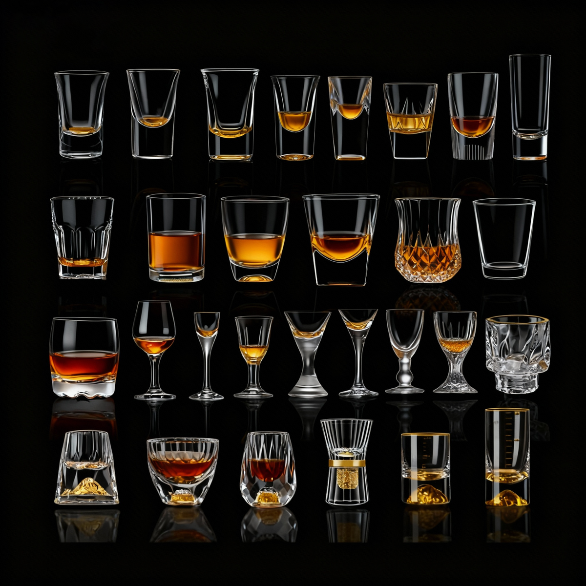 Custom Logo Shot Glasses