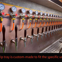 Vista previa de la imagen de Commercial All-in-One Craft Beer Wall Dispenser — Integrated Tap & Cooling