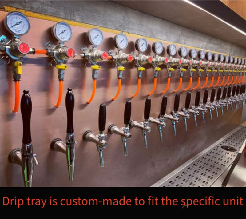 Commercial All-in-One Craft Beer Wall Dispenser — Integrated Tap & Cooling