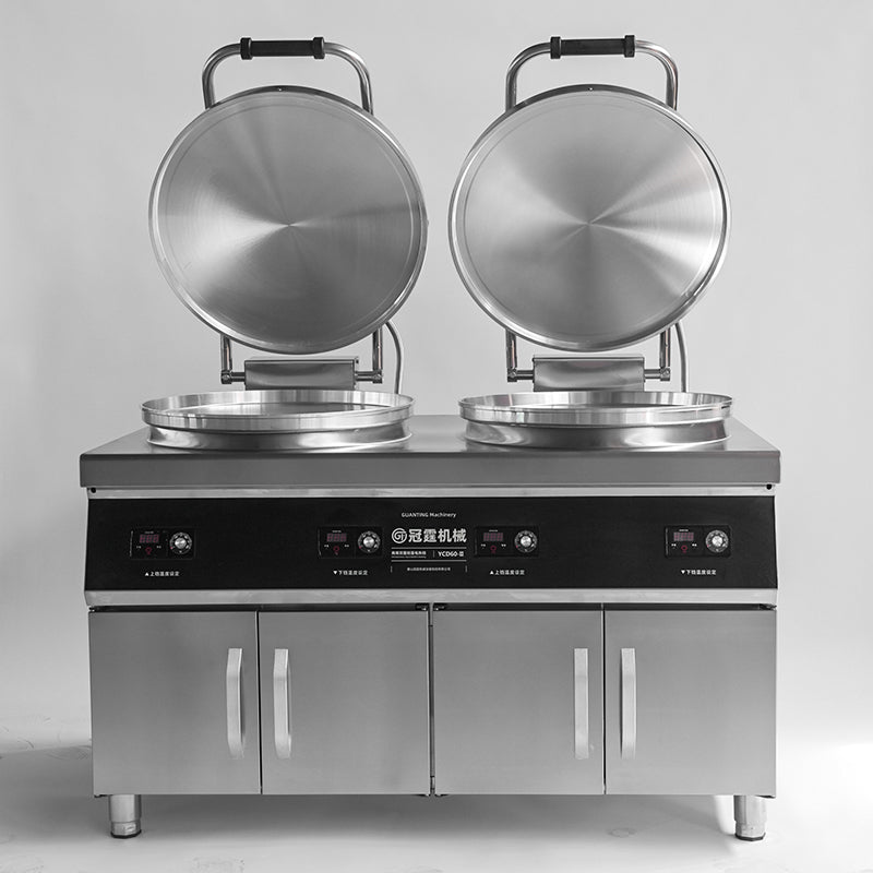 Commercial Electric Crepe Maker — Single & Double Plate, 3–10 kW