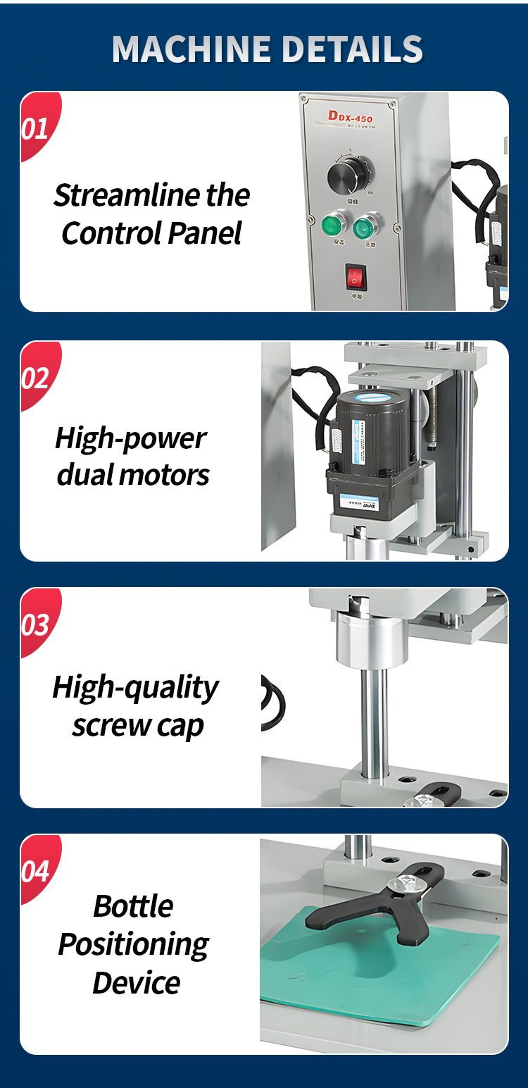 Automatic Bottle Capping Machine — Pointed & Special-Shaped Caps