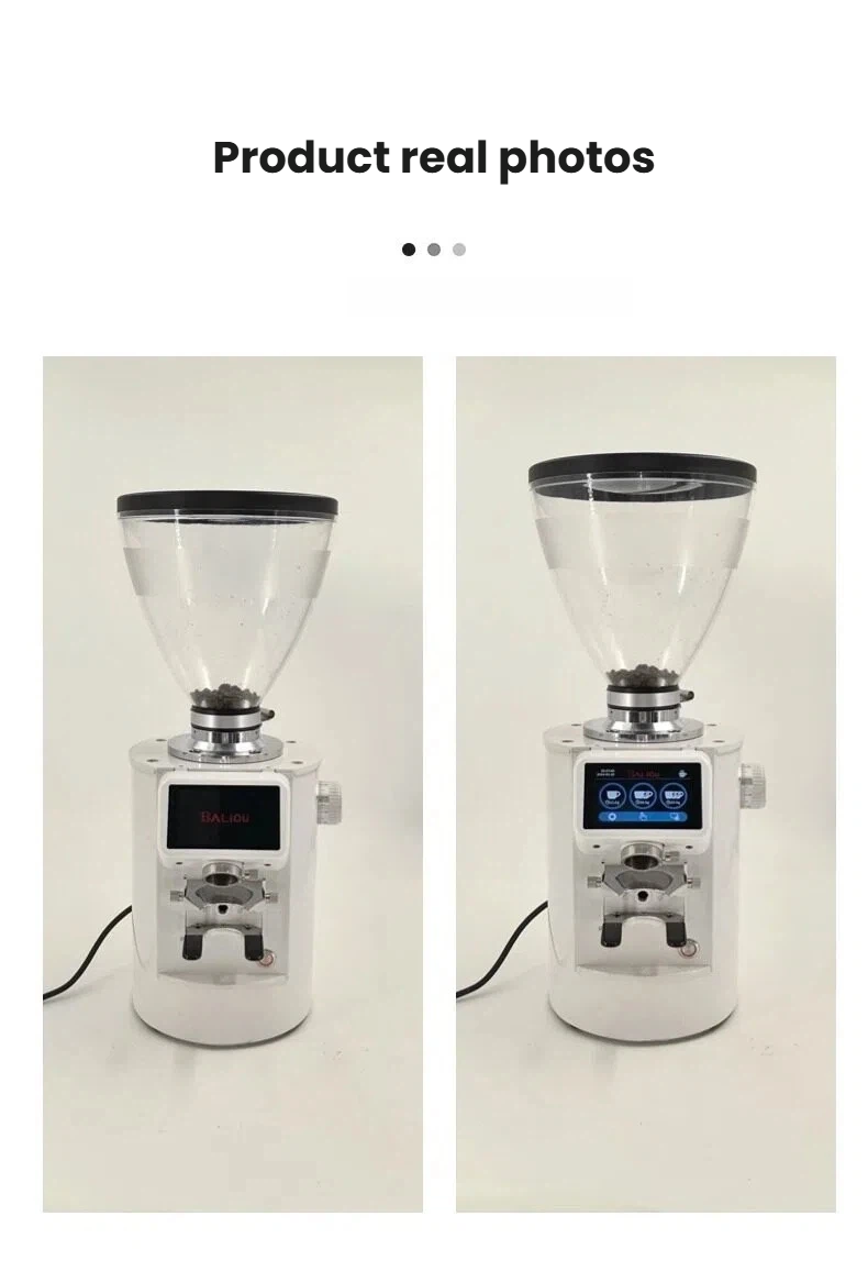 Commercial Flat Burr Espresso Grinder — 90mm, Dosing Control