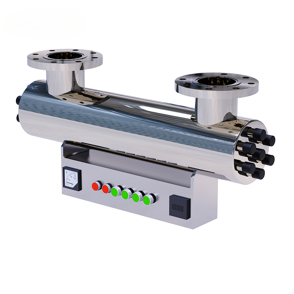 Industrial UV Water Disinfection System — Stainless Steel, Auto-Clean