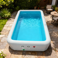 Inflatable Drop-Stitch Swimming Pool — Round & Rectangular — превью изображения
