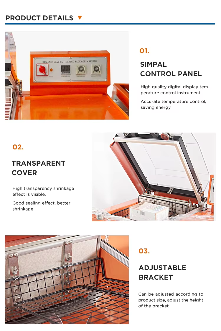 Semi-Automatic 2-in-1 Shrink Wrap Machine — Seal & Shrink