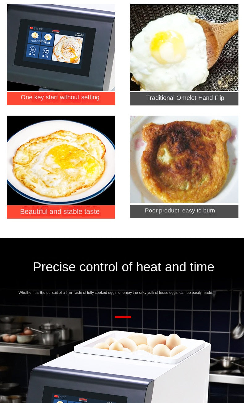 Commercial Automatic Electric Egg Frying Machine