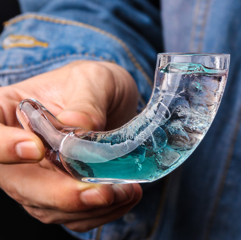 Elegant Little Horn Cocktail Glass
