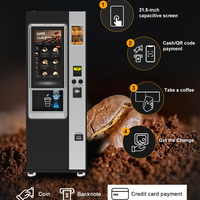 Commercial Coffee Vending Machine — 22" Touchscreen, 180–320 Cups image preview
